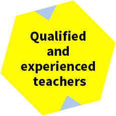 Qualified and experienced teachers